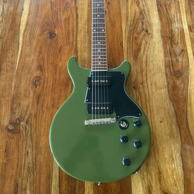Benzville Les Paul Special DC - P90 Olive Drab
