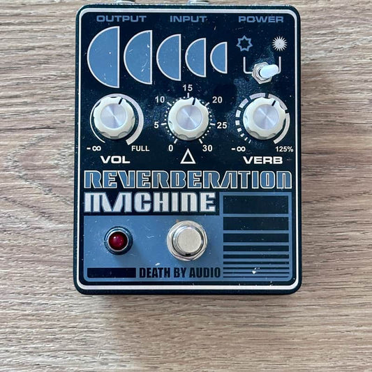 Death By Audio Death By Audio Reverberation Machine Black - Reverb