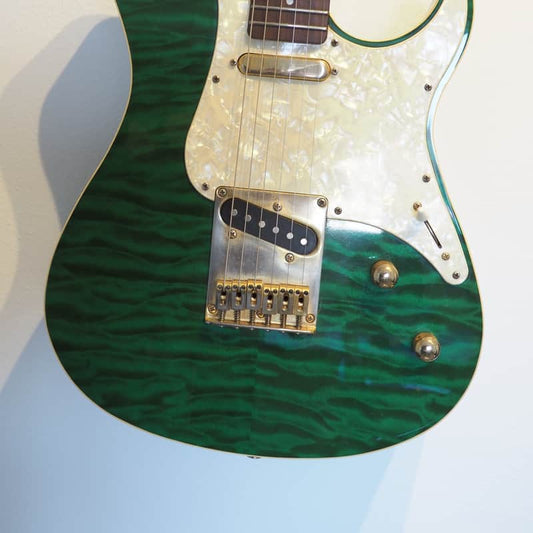 Yamaha Yamaha Pacifica 402s Translucent Green - Reverb