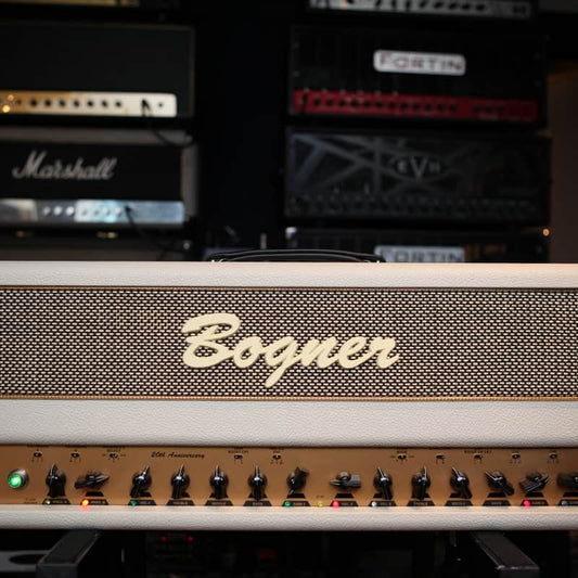 Bogner Bogner Ecstasy 20th Anniversary 100w XTC 101A 6L6 White - Reverb