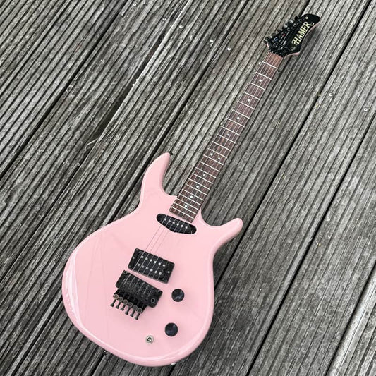 Hamer Hamer SSII Steve Stevens Signature Model USA Bubblegum Pink - Reverb