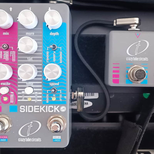 Crazy Tube Circuits Crazy Tube Circuits Sidekick JR + XT footswitch... - Reverb