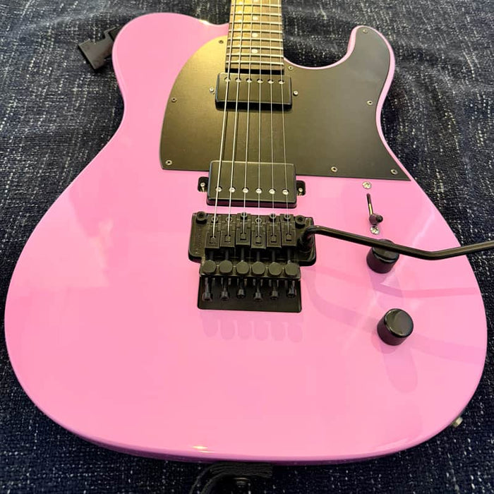 OQ Guitars Custom Modern T-Style Pink
