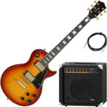 Rocktile Pro L-200OHB Chitarra Elettrica Orange Honey Burst Set AK20GR