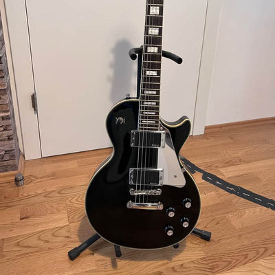 Epiphone Les Paul Custom Chrome Ebony