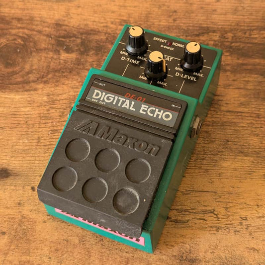 Maxon Maxon 1980s Maxon DE-01 Digital Echo Black - Reverb