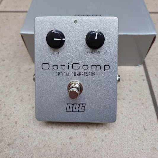 BBE BBE 2010s BBE OptiComp Guitar Compressor Pedal Silver - Reverb