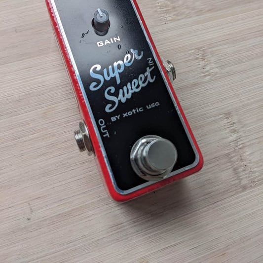 Xotic Xotic Super Sweet Boost Red - Reverb