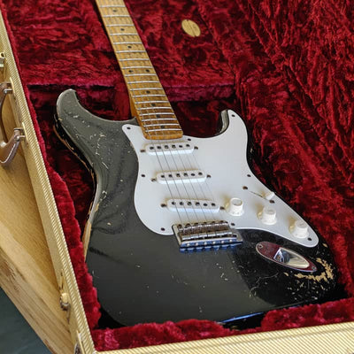 Fender Customshop stratocaster 50s mvp Black heavy relic