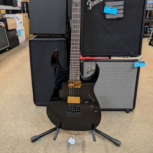 Ibanez Ibanez RGR52ET-BK Axe Design Lab Black - Reverb