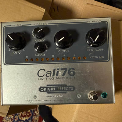 Origin Effects 2010s Origin Effects Cali76-TX Limiting Amplifier Silver