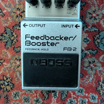 Boss FB-2 Feedbacker/Booster Silver