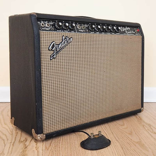 Fender Fender Vibrolux Reverb 2-Channel 35-Watt 2x10" Vintage Tu... - Reverb