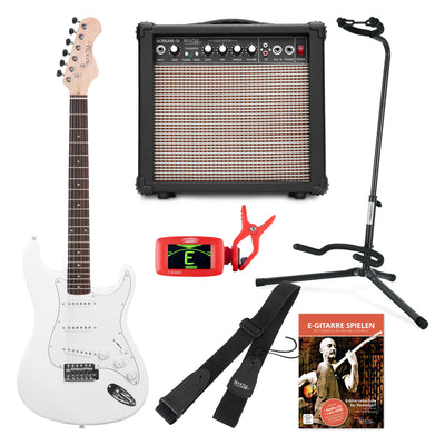 Rocktile Sphere Classic Set Chitarra Elettrica Bianca