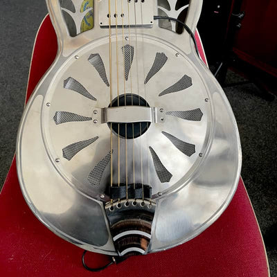 John Morton Parlor Resonator Guitar Steel