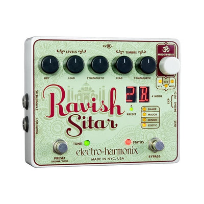 Electro Harmonix Ravish Sitar-Emulator-Effektpedal
