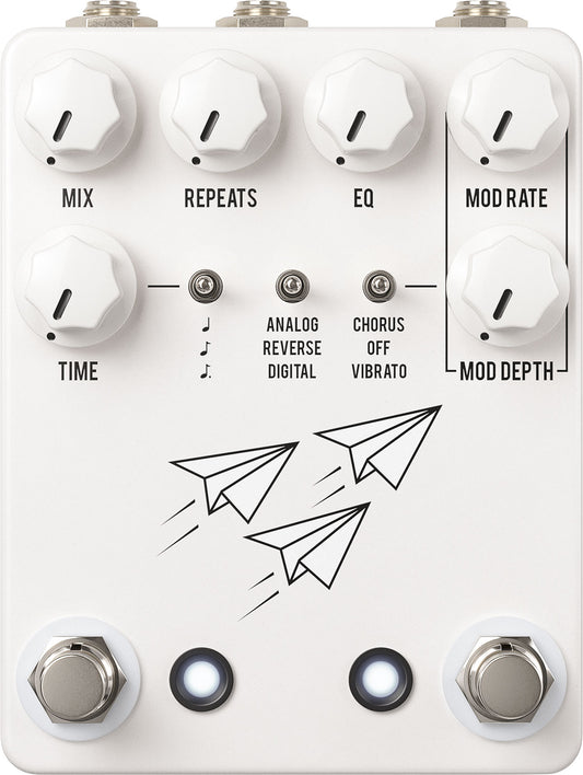 Jhs Pedals FLIGHT DELAY WHITE - Refurbished B-Stock - Offerta BSTOCK