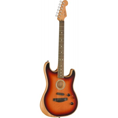Fender Stratocaster American Acoustasonic Ebo 3-Color Sunburst - BSTOCK B-Stock - Offerta BSTOCK