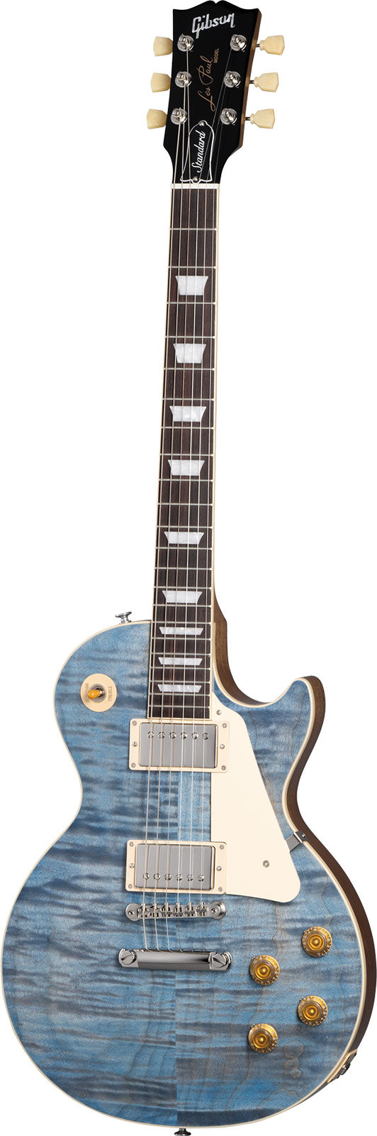 Gibson USA Les Paul Standard 50s Figured Top Ocean Blue Original B-Stock - Offerta BSTOCK