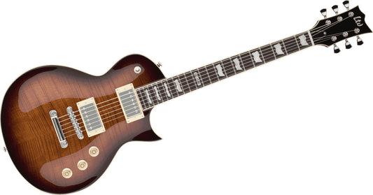 LTD Guitars See Thru Dark Brown Sunburst B-Stock B-Stock - Offerta BSTOCK
