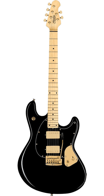 Sterling Guitars Stingray Black Jared Dines Signature Gold - B Stock B-Stock - Offerta BSTOCK