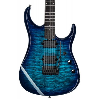 Sterling Guitars Jp150 Dimarzio Quilted Maple Cerulean Paradise B-Stock - Offerta BSTOCK
