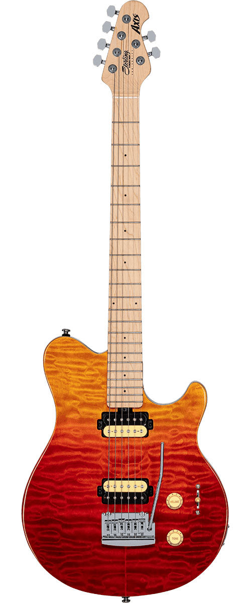 Sterling Guitars Sterling Sub Ax3Qm Spectrum Red - B Stock B-Stock - Offerta BSTOCK