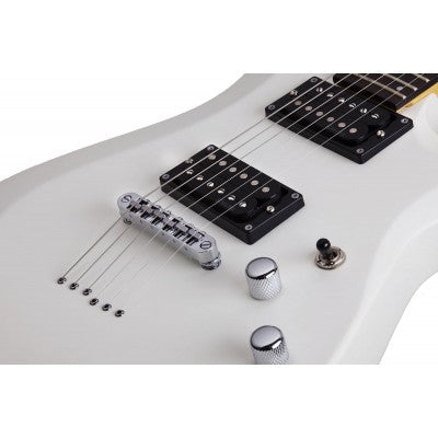 Schecter C-6 Deluxe Satin White - Refurbished B-Stock - Offerta BSTOCK