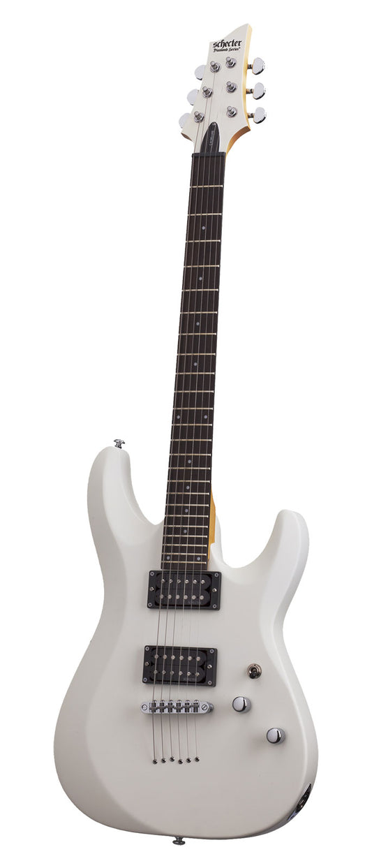 Schecter C-6 Deluxe Satin White - Refurbished B-Stock - Offerta BSTOCK