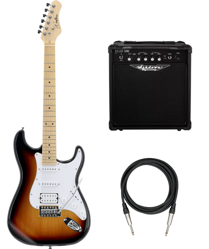 Pakket ST100 Sunburst + Versterker KT-15