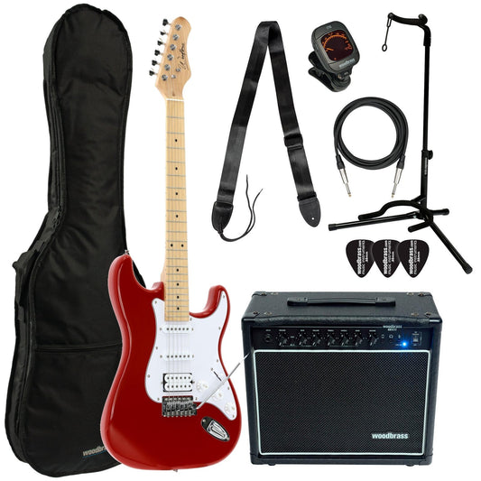 Woodbrass Pakket ST100 Rood + GE820 + Accessoires B-Stock - Offerta BSTOCK