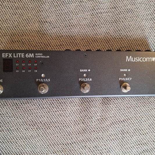 MusicomLab MusicomLab EFX Lite 6M Grey - Reverb