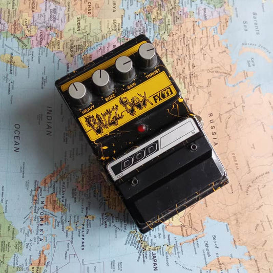 DOD DOD FX33 Buzz Box Yellow - Reverb