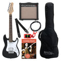 Rocktile Sphere Junior Chitarra Elettrica 3/4 Nera Starter Set