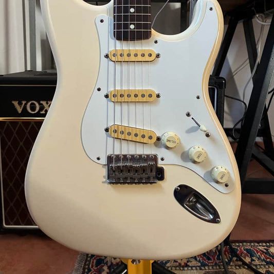 Fender Fender Stratocaster Made in Japan E serial Olympic w... - Reverb