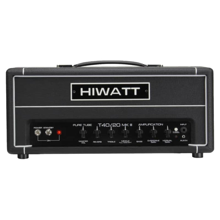 Hiwatt T40/20 2-Channel 40-Watt Guitar Amp Head...