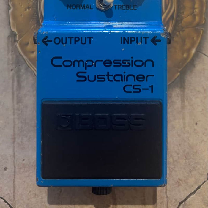 Boss CS-1 Compression Sustainer Blue