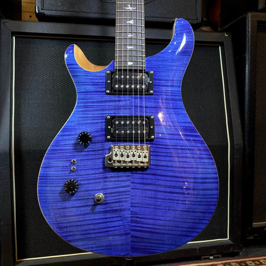 PRS PRS SE Custom 24-08 Left-Handed Faded Blue - Reverb