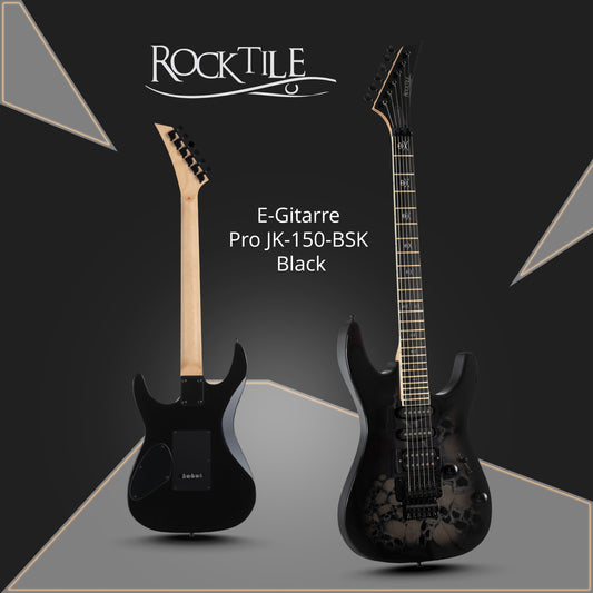 Rocktile Rocktile Pro JK150-BSK Chitarra Elettrica Set Skull - Kirstein