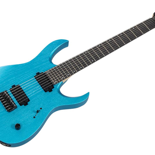 Mayones Mayones Duvell DT 7 Light Blue Metallic - Reverb