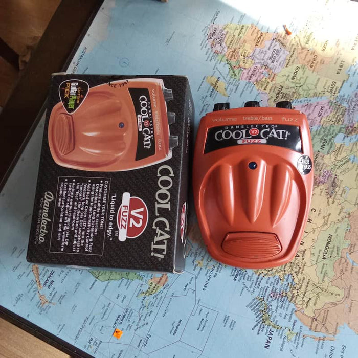 Danelectro 2010s Danelectro Cool Cat Fuzz Orange