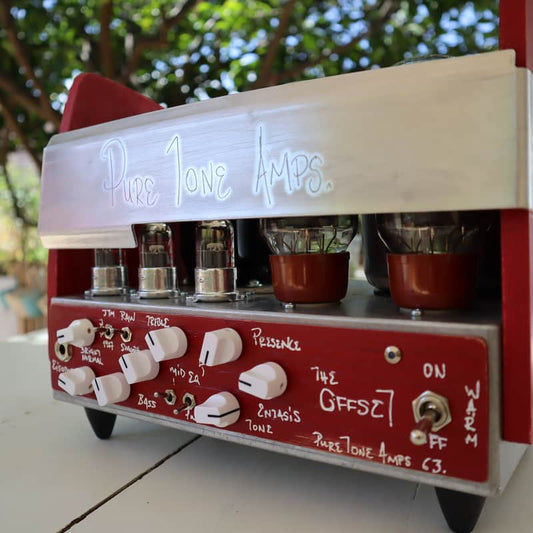Pure Tone Amps Pure Tone Amps the Offset S/N 63 Red Worn - Reverb