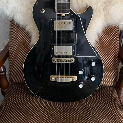 Gherson Les Paul Black Nitro