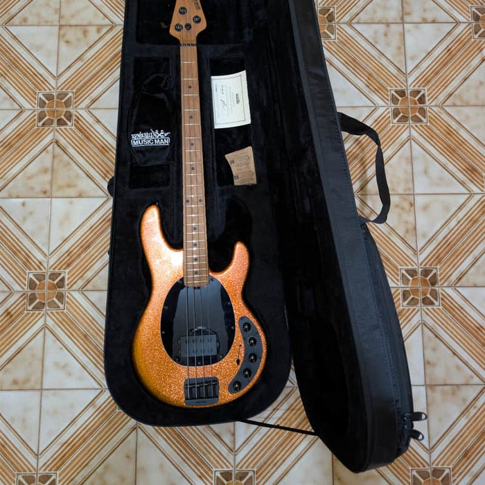 Ernie Ball Music Man DarkRay 4 Gold Bar