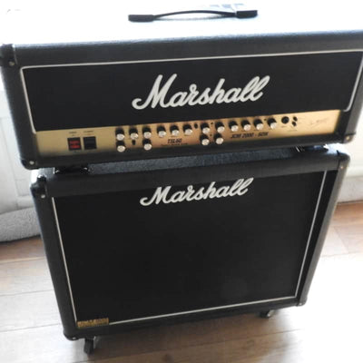 Marshall Marshall 1990s Marshall JCM 900 Lead Series Model 1936 2x12 Cabinet Black B-Stock - Offerta BSTOCK