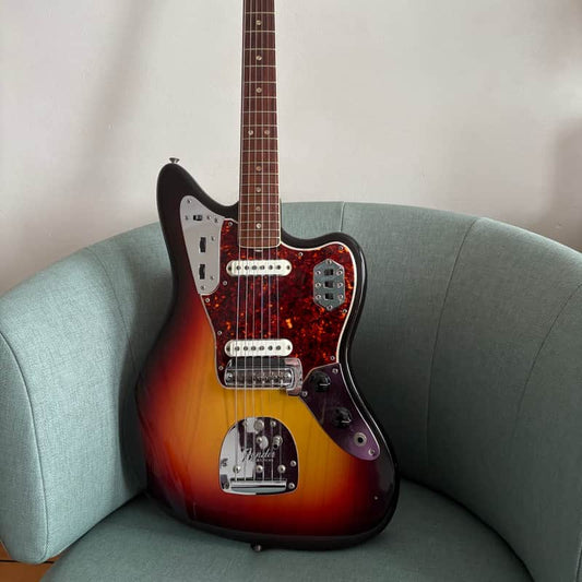 Fender Fender Jaguar 1966 Sunburst Sunburst - Reverb