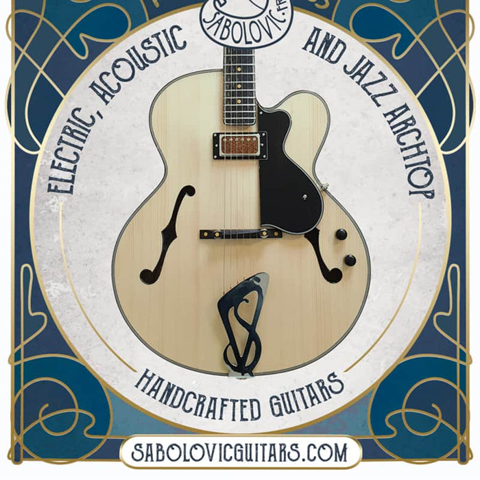 Sabolovic 17 archtop Birdeye maple private collection. B...