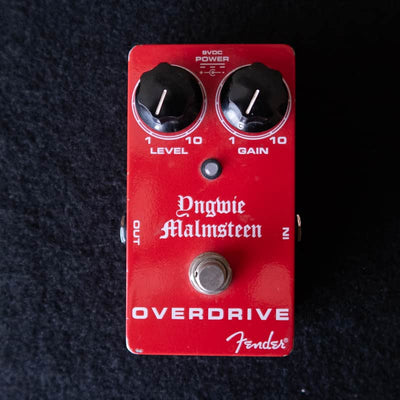 Fender 2010s Fender Yngwie Malmsteen Overdrive Red