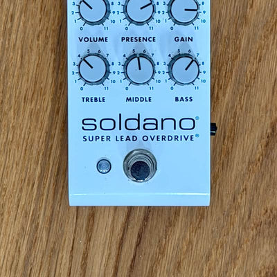 Soldano SLO Pedal White