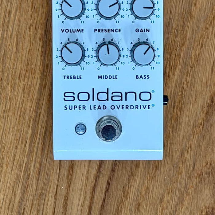 Soldano SLO Pedal White